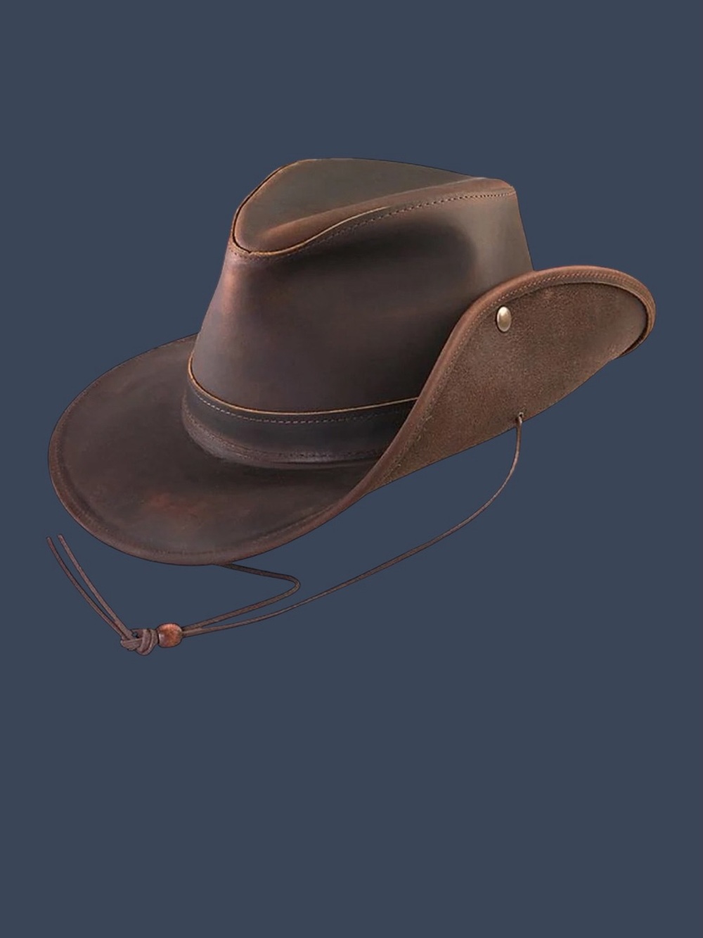 Brown Henschel  Outback Hat - Men's Classic Western Style